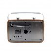 Radio digital DAB si FM Albrecht DR 850 cu Bluetooth si display color, alimentare 220V, Cod 27385