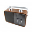 Radio digital DAB si FM Albrecht DR 850 cu Bluetooth si display color, alimentare 220V, Cod 27385