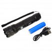 Lanterna PNI Adventure F10 din aluminiu cu led 1x6W, 500lm pana la 200m focus, cu acumulator si port micro USB