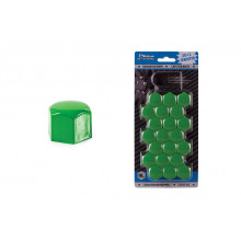 Set capace prezoane 19 mm, culoare Verde Set capace prezoane 19 mm, culoare Verde