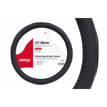 Husa volan neagra SWC-09-M (37-39cm) Husa volan neagra SWC-09-M (37-39cm)