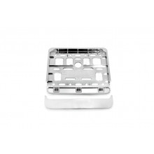 Suport numar inmatriculare cromat pentru scooter 13.5 x 15 cm Suport numar inmatriculare cromat pentru scooter 13.5 x 15 cm