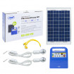 Sistem solar fotovoltaic PNI GreenHouse H01 30W cu acumulator 12V/7Ah, USB/Radio/MP3, 2 becuri LED