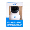 Camera supraveghere video PNI IP930W 1080P 2 MP cu IP P2P PTZ wireless, slot card microSD