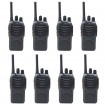 Kit 8 statii radio portabile PNI PMR R20 acumulatori, incarcatoare si casti incluse