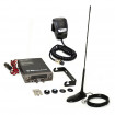 Pachet statie radio CB Midland M10 ASQ Digital 4W 12V port USB + Antena PNI Extra 45  cu magnet inclus, lungime 45 cm, SWR 1.0