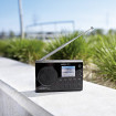 Radio digital DAB si FM Albrecht DR 70 cu display color 220V/baterii Cod 27370