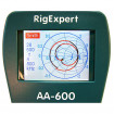 Analizor de antena RigExpert AA-600, 0.1-600 MHz, ecran color, pentru antene HF/VHF