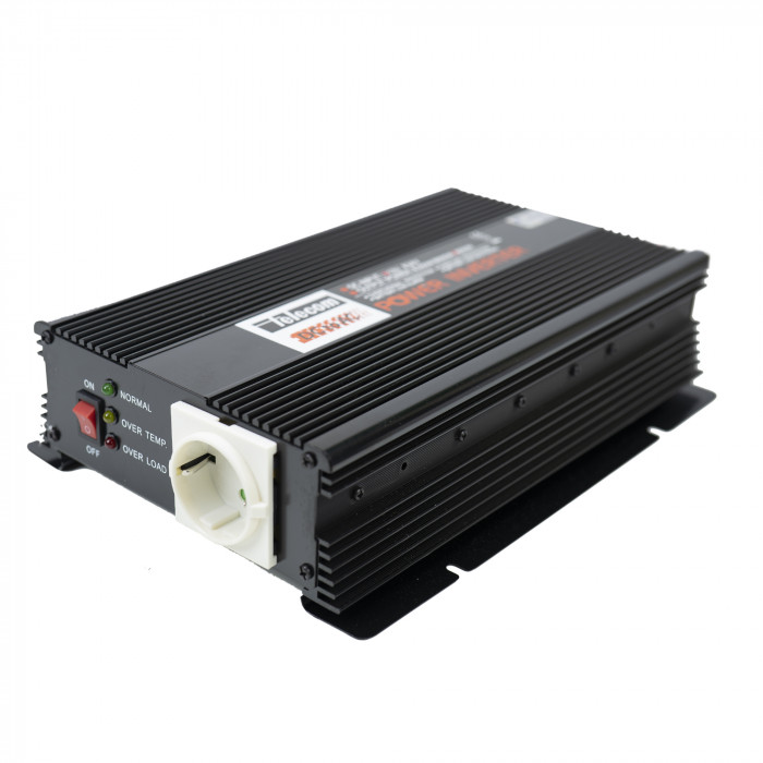 Invertor de tensiune President 800W 12V-230V, sinusoida modificata