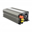 Invertor de tensiune AlcaPower by President 300W alimentare 12V, iesire 230V, unda sinus modificata, mufa USB 5V 500mAh, clesti alimentare si mufa bricheta