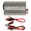 Invertor de tensiune AlcaPower by President 300W alimentare 12V, iesire 230V, unda sinus modificata, mufa USB 5V 500mAh, clesti alimentare si mufa bricheta