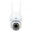Camera supraveghere video wireless PNI IP440 WiFi PTZ, 4MP, zoom digital, slot micro SD, stand-alone, alarma detectie miscare, urmarire miscare