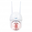 Camera supraveghere video wireless PNI IP440 WiFi PTZ, 4MP, zoom digital, slot micro SD, stand-alone, alarma detectie miscare, urmarire miscare