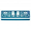 Suport numar inmatriculare din plastic, calitate Premium, culoare TURQUOISE