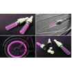 Set 2 Capace Valva cu LED Roz, cu senzor de lumina si miscare