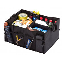 Organizator portbagaj auto cu 9 buzunare, 55 x 38 x 26cm, culoare neagra Organizator portbagaj auto cu 9 buzunare, 55 x 38 x 26cm, culoare neagra