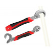 Set 2 chei universale multifunctionale de tip "carlig", din metal rezistent, 9-32mm, AVX-AG476A