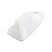 Antena auto activa AM - FM tip "SHARK TAIL" culoare ALB