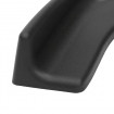 Set 2 buc. aripioare racing, prelungire bara tuning din plastic culoare neagra