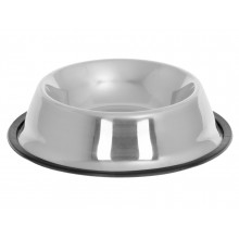 Castron Metalic pentru hranire animale de companie - 22cm Castron Metalic pentru hranire animale de companie - 22cm