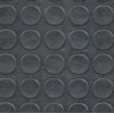 Covor Antiderapant din Cauciuc, Linoleum din Cauciuc pentru Protectie Podea Auto - model CIRCLE