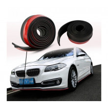 Protectie spoiler, prelungire bara fata/spate din cauciuc, culoare NEGRU Protectie spoiler, prelungire bara fata/spate din cauciuc, culoare NEGRU