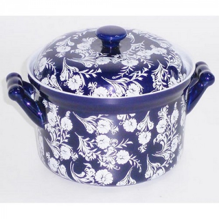 Cratita ceramica cu capac 0.7L PH-10005
