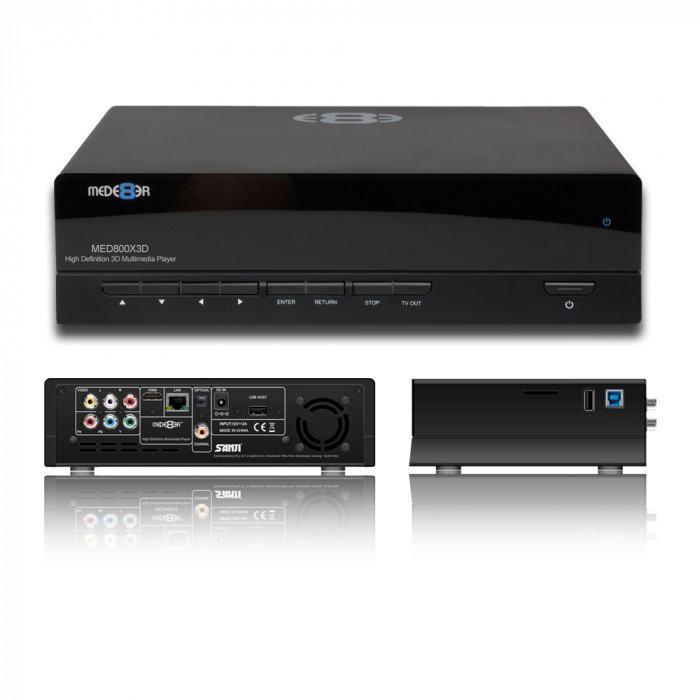 Media player MEDE8ER MED800X3D