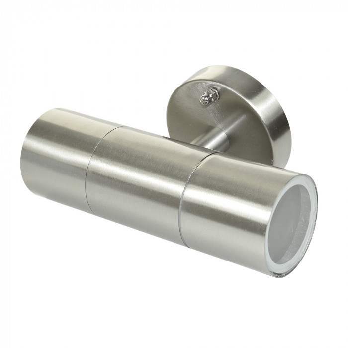 Lampa PNI D-Light W10 de exterior din otel inoxidabil