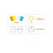 Panou LED slim 12 W, 4000 K