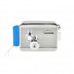 Yala electromagnetica SilverCloud YE910 din inox cu butuc dublu si buton, NC