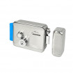 Yala electromagnetica SilverCloud YE910 din inox cu butuc dublu si buton, NC
