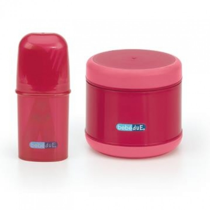 Termos alimente 300 ml si set lingurita cu furculita Colours & Flavours
