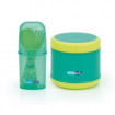 Termos alimente 300 ml si set lingurita cu furculita Colours & Flavours