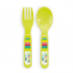 Termos alimente 300 ml si set lingurita cu furculita Colours & Flavours
