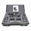 Statie radio PMR portabila Albrecht Tectalk Worker set cu 2buc Cod 29830 include Microfon cu difuzor