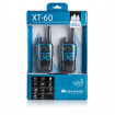 Set 2 buc. statii radio PMR/LPD portabile Midland XT60, albastru metalic