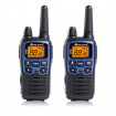 Set 2 buc. statii radio PMR/LPD portabile Midland XT60, albastru metalic