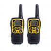 Set 2 buc. statie radio PMR portabila Midland XT50 ADVENTURE set cu 2 buc. galben
