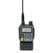 Statie radio VHF/UHF portabila CRT 1 FP HAM dual band 136-174 si 400-470 MHz culoare Negru