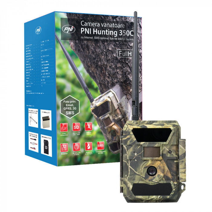 Kilimanjaro Bad mood grade Camera vanatoare PNI Hunting 350C 12M cu Internet, SMS optional, foto pe telefon, email Full 1080P Kilimanjaro Bad mood grade Camera vanatoare PNI Hunting 350C 12M cu Internet, SMS optional, foto pe telefon, email Full 1080P