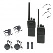 Set 2 buc. statie radio PMR portabila Albrecht Tectalk Worker 2, include Microfon cu difuzor