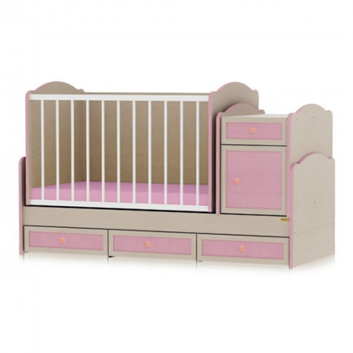 Mobilier Transform Lorelli Oak Pink Violet