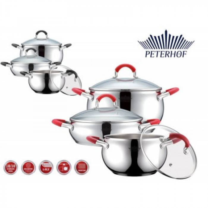 Set 3 oale din inox PH-15285