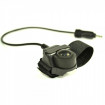 Cablu adaptor cu buton PTT Midland/Albrecht BHS300U cu 2 pini pentru casti moto Cod 41939/C797