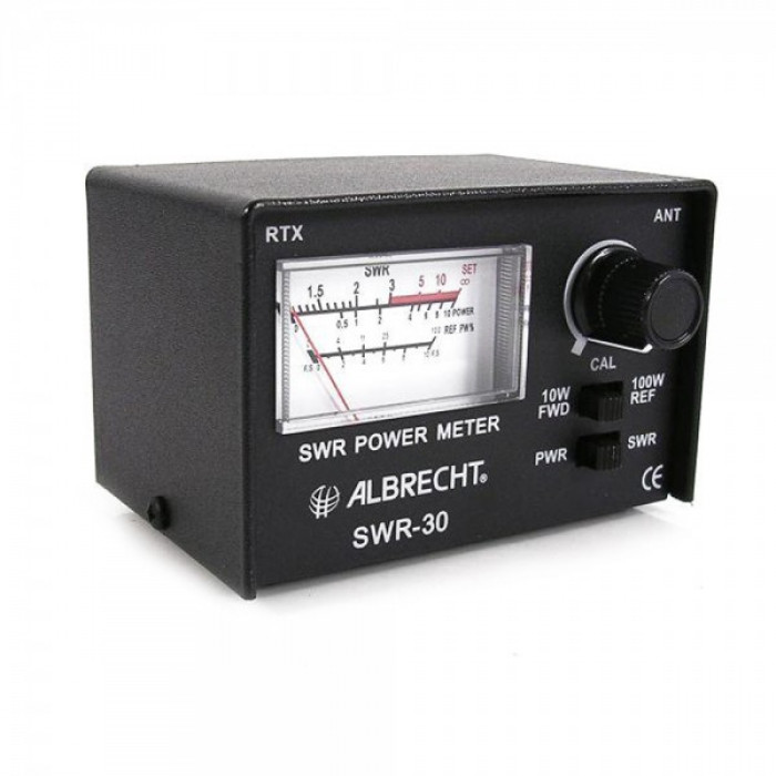 Reflectometru Albrecht SWR 30 /Power-Meter cod 4412
