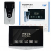 Kit videointerfon PNI DF780 cu 4 monitoare, ecran 7 inch, slot card, comanda 2 porti, inregistrare miscare eveniment