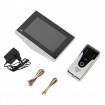 Kit videointerfon PNI DF780 cu 4 monitoare, ecran 7 inch, slot card, comanda 2 porti, inregistrare miscare eveniment