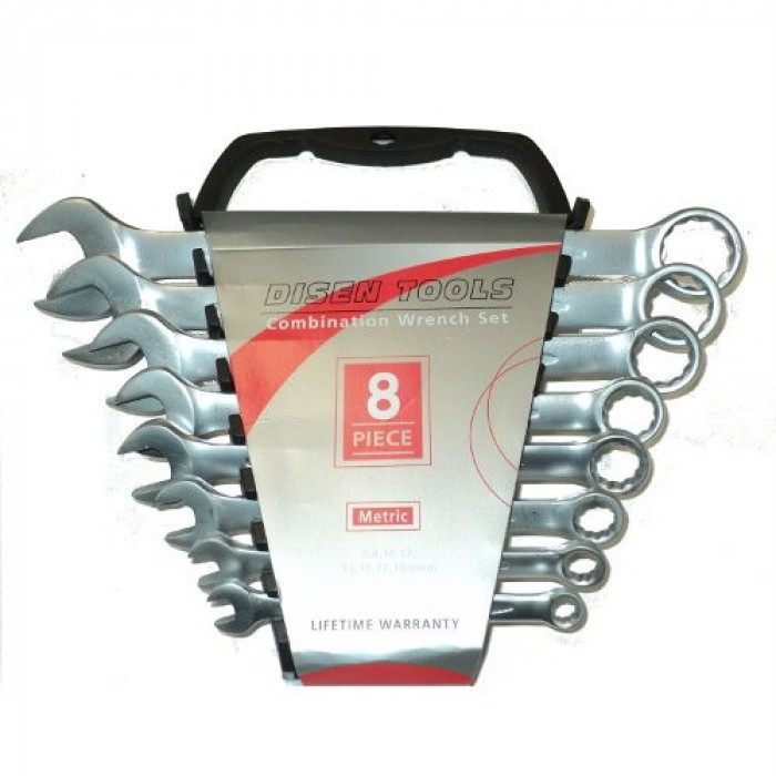 Set 8 chei combinate Disen Tools 8-22 MM