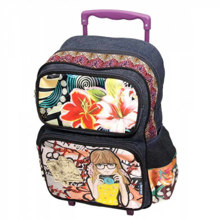 Rucsac cu troler Pixie 40.5 cm